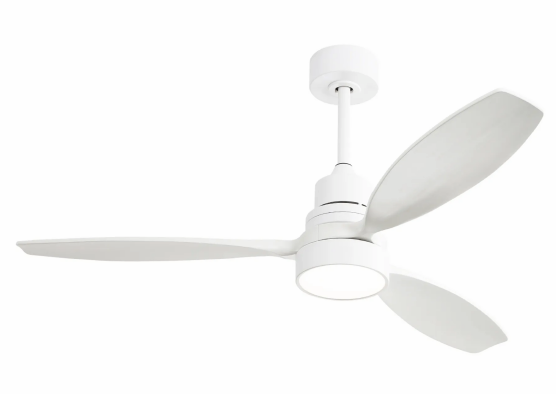 52 in. Indoor Downrod Mount Industrial Ceiling Fan with Silent Motor and Remote Control