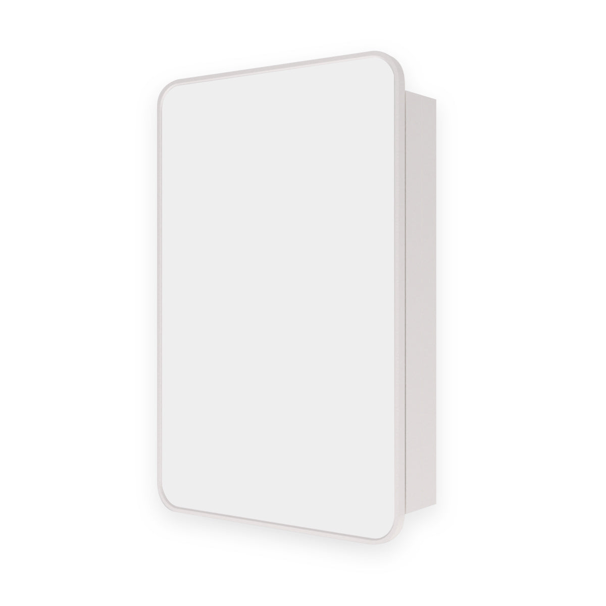 Tydex ClearView 20 in. W x 26 in. H Framed Recessed Rectangular Aluminum Medicine Cabinet with Mirror