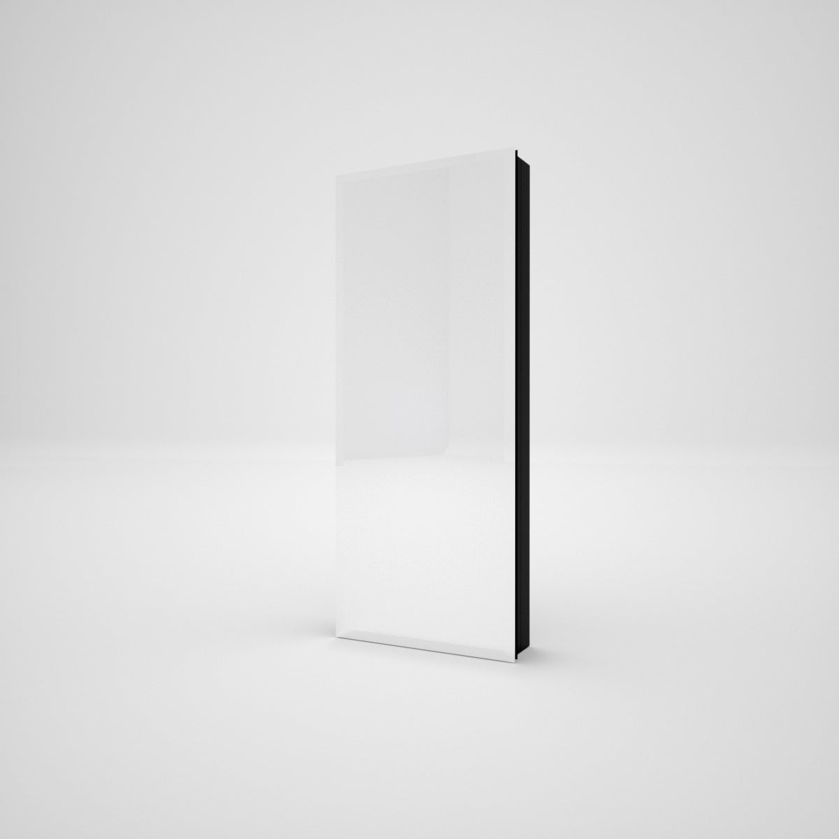 Tydex LuminaCare 15 in. W x 36 in. H Rectangular Aluminum Medicine Cabinet with Mirror