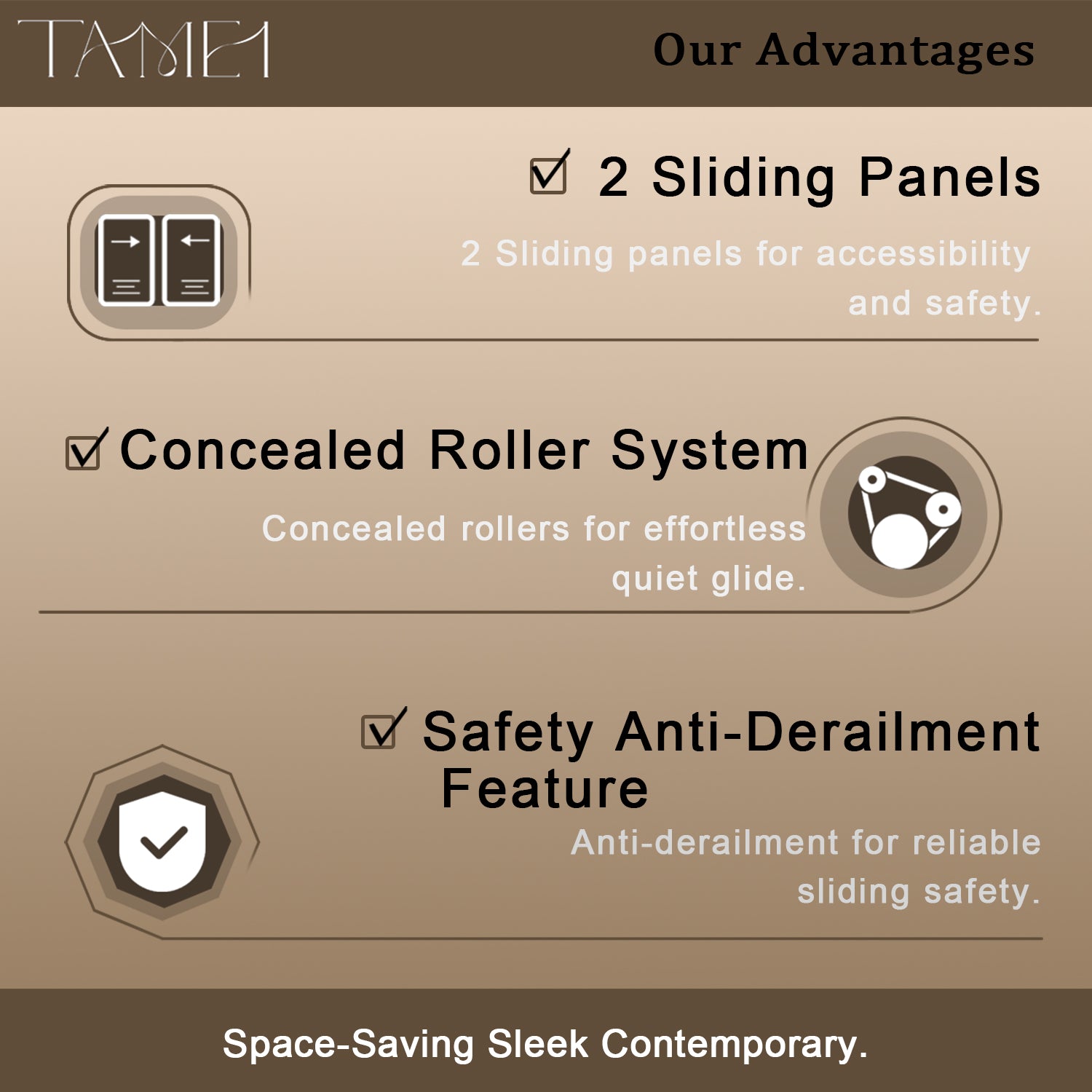 TaiMei 60 in. W x 56 in. H Sliding Semi Frameless Tub/Shower Door with Clear Glass and Handles