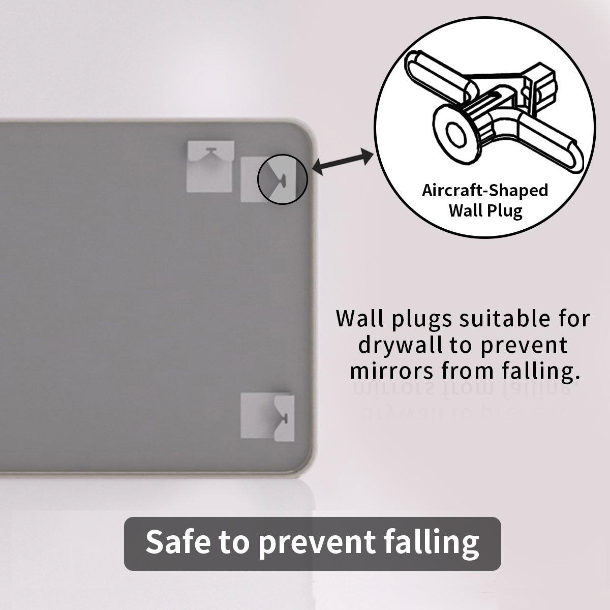 FMNP Taimei 30 in. W x 36 in. H Rectangular Framed Wall Bathroom Vanity Mirror