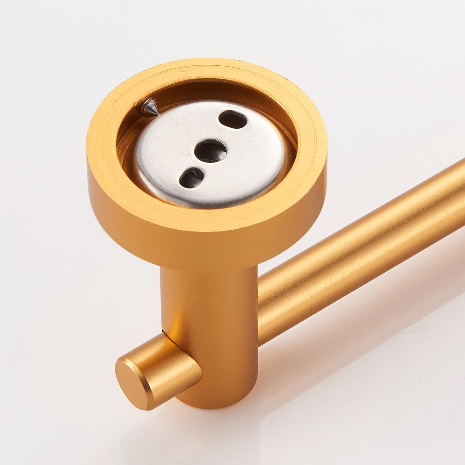 Wall Mounted Thicken Space Aluminum Single Post Toilet Paper Holder Bath Hardware Accessory