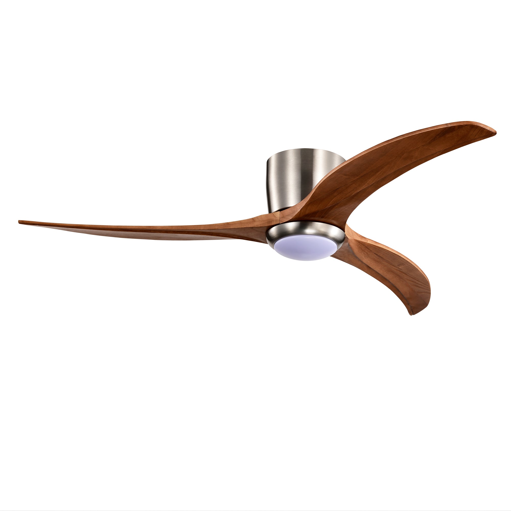 52 in. Indoor Downrod Mount Crystal Chandelier Ceiling Fan with Remote Control