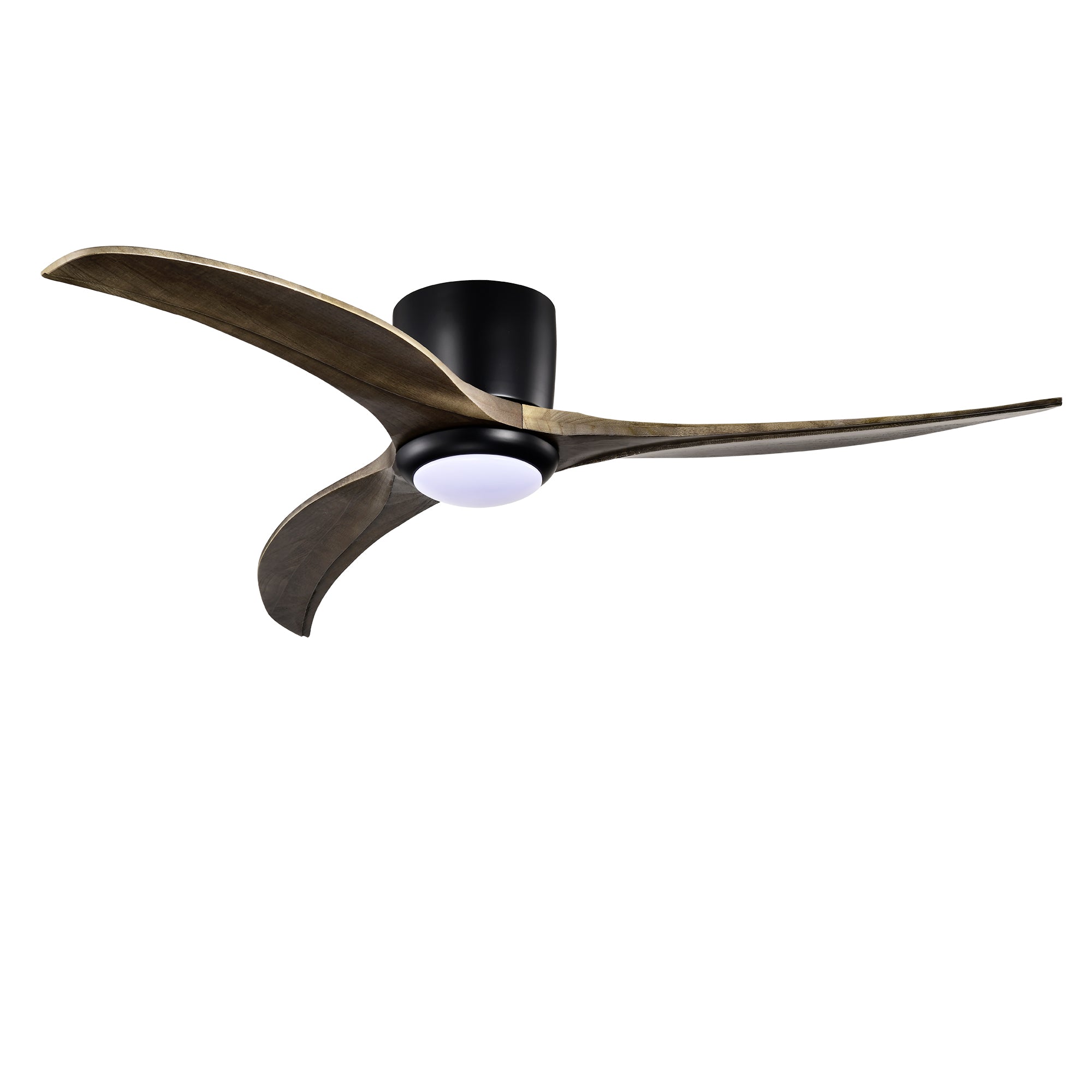52 in. Indoor Downrod Mount Crystal Chandelier Ceiling Fan with Remote Control