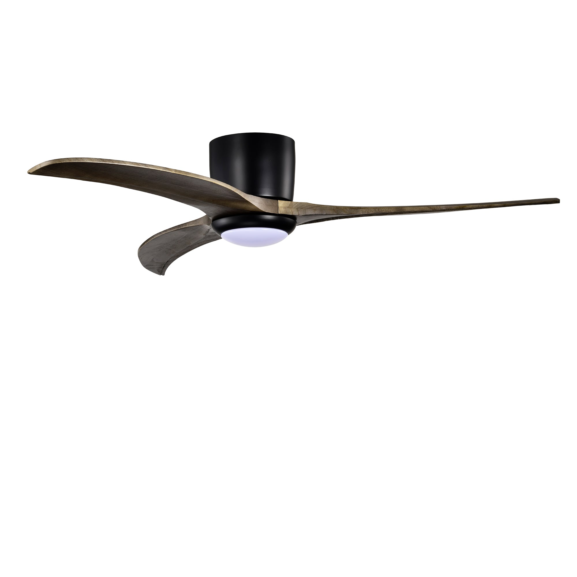 52 in. Indoor Downrod Mount Crystal Chandelier Ceiling Fan with Remote Control