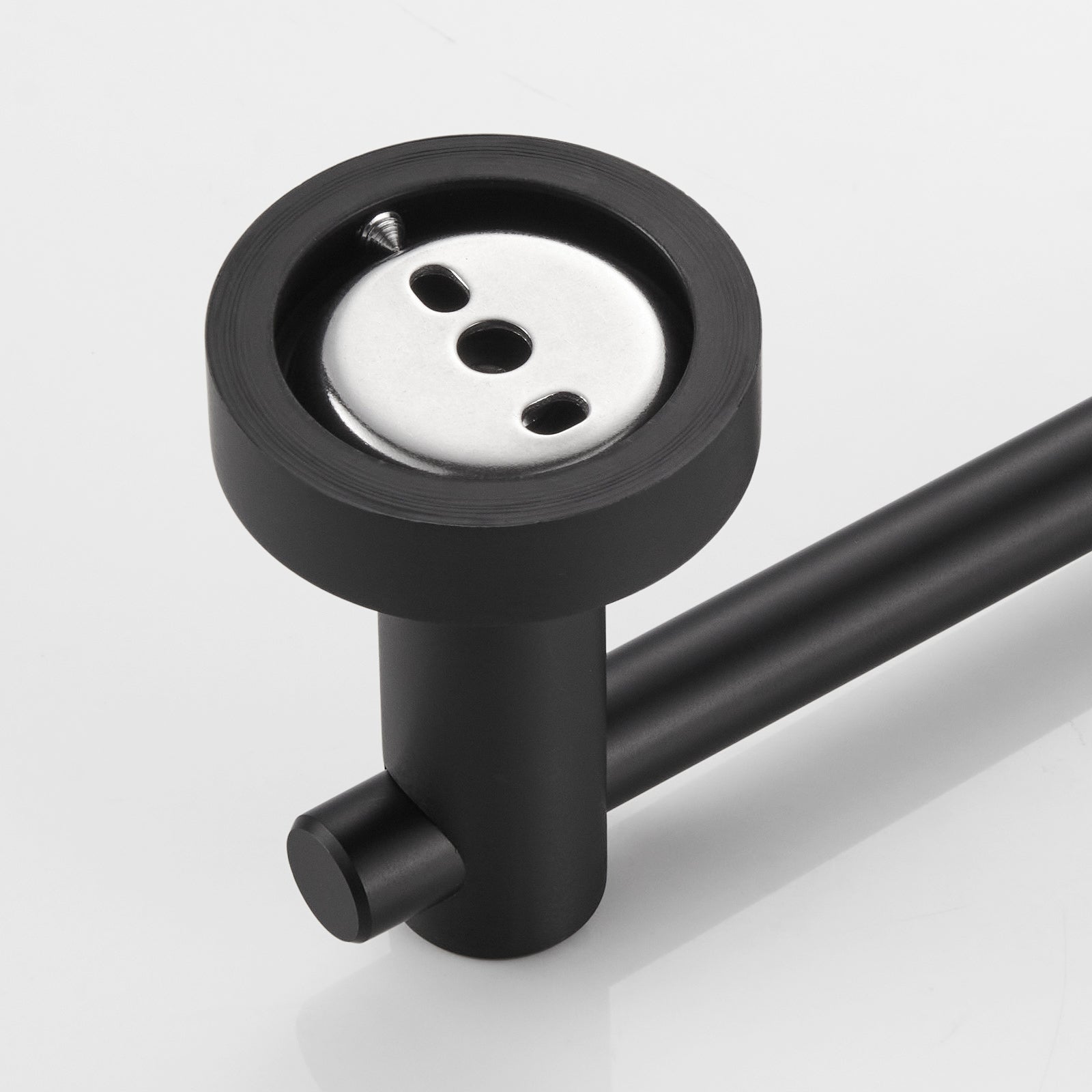 Wall Mounted Thicken Space Aluminum Single Post Toilet Paper Holder Bath Hardware Accessory