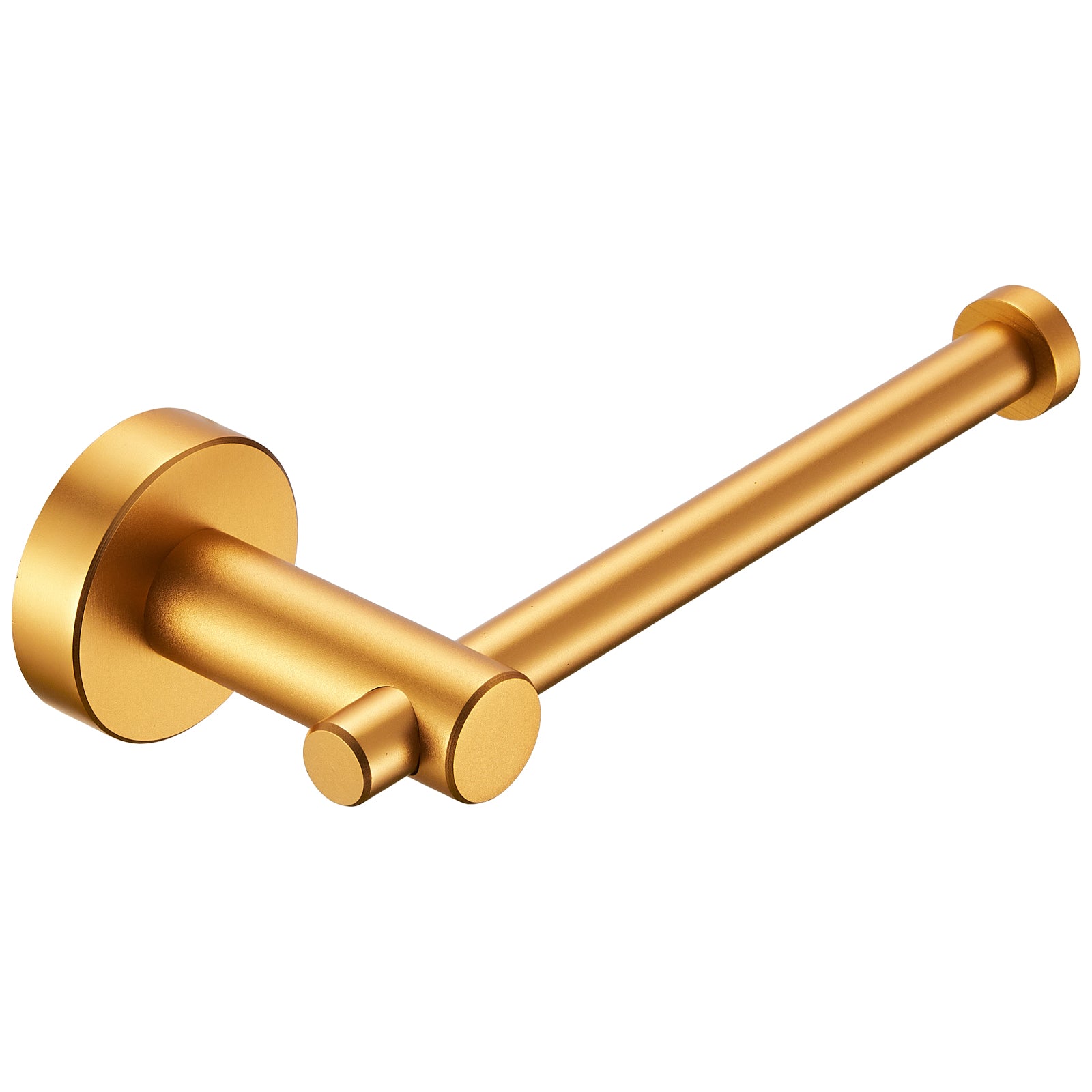 Wall Mounted Thicken Space Aluminum Single Post Toilet Paper Holder Bath Hardware Accessory